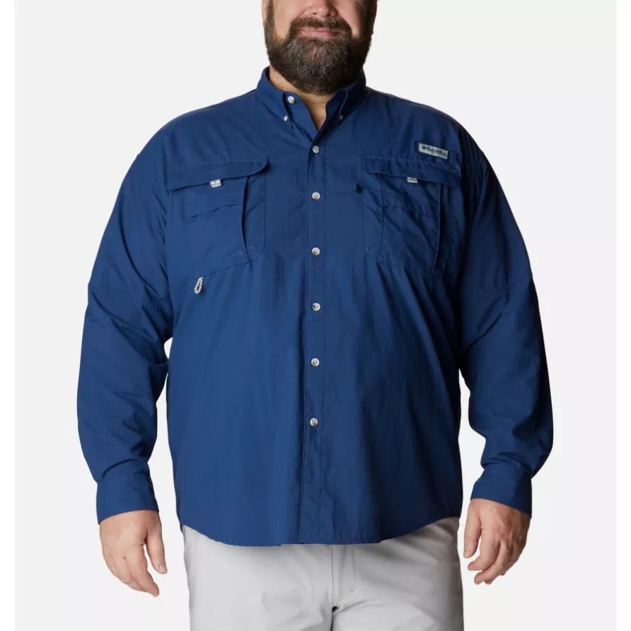 Columbia Herren Pfg Bahama Ii Langarmshirt Big Carbon