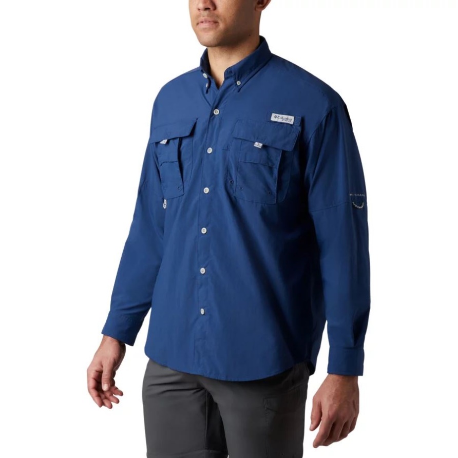 Columbia Herren Pfg Bahama Ii Langarmshirt Carbon