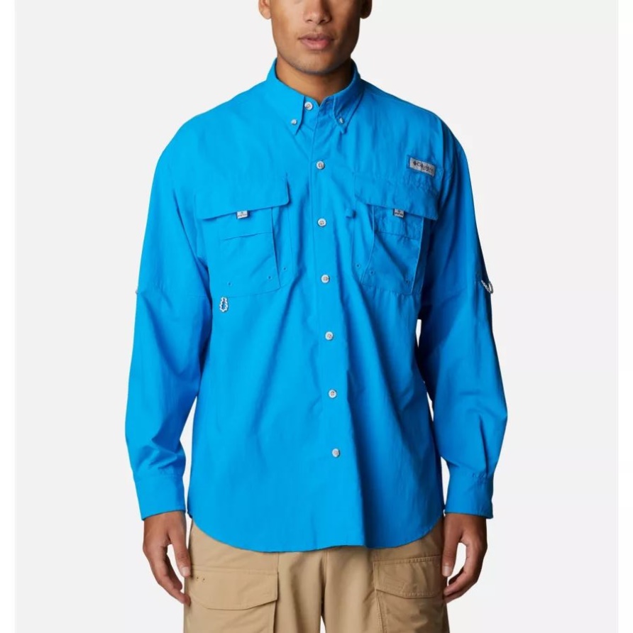 Columbia Herren Pfg Bahama Ii Langarmshirt Kompassblau