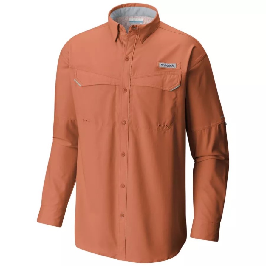 Columbia Herren Pfg Low Drag Offshore Langarmshirt Island Orange