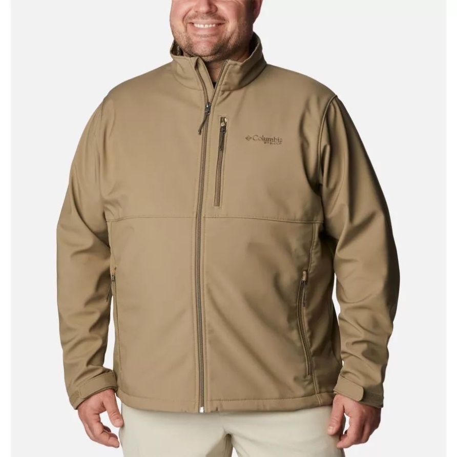 Columbia Herren Phg Ascender Softshelljacke Big Flax/rt Edge