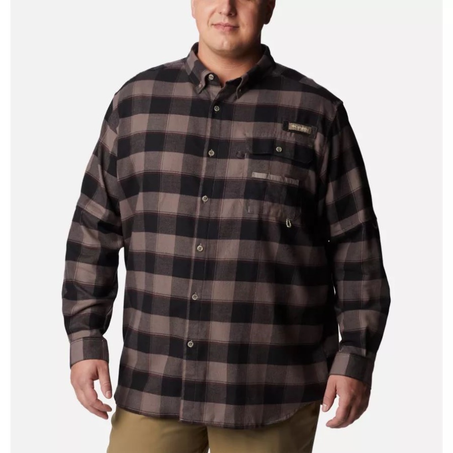 Columbia Herren Phg Sharptail Flanell Big Iron Chunky Plaid