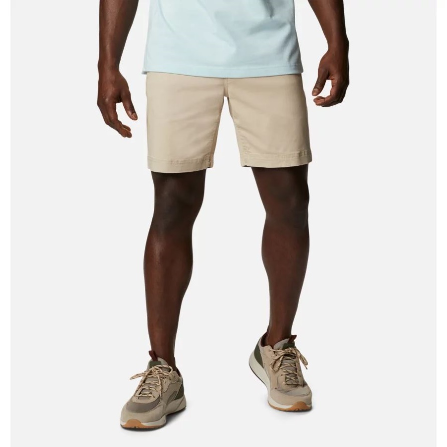 Columbia Herren Pacific Ridge Lässige Chino Shorts Uralt Fossil