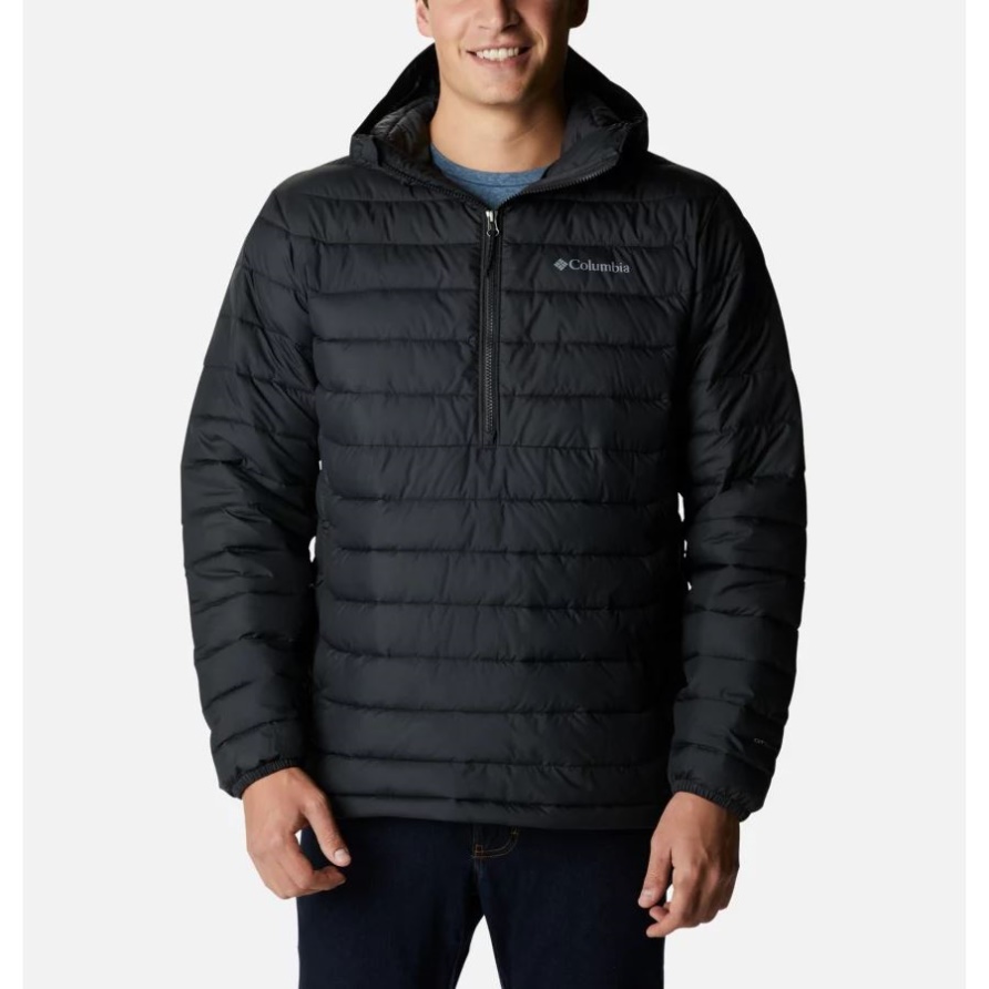Columbia Herrenpuder Lite Anorak Schwarz