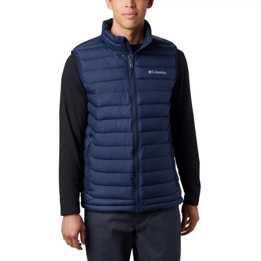 Columbia Powder Lite Isolierweste Für Herren Collegiate Navy