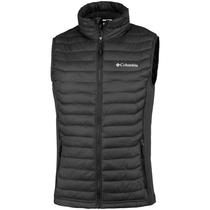 Columbia Herren Powder Pass Weste Schwarz