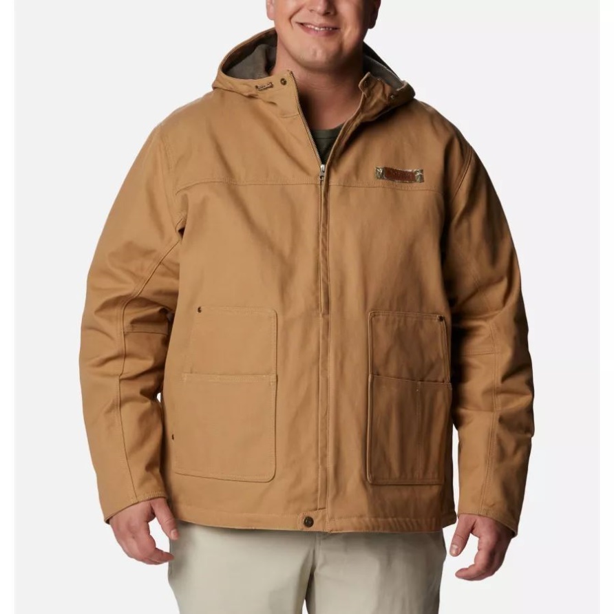 Columbia Roughtail Arbeitsjacke Mit Kapuze Für Herren Big Sahara