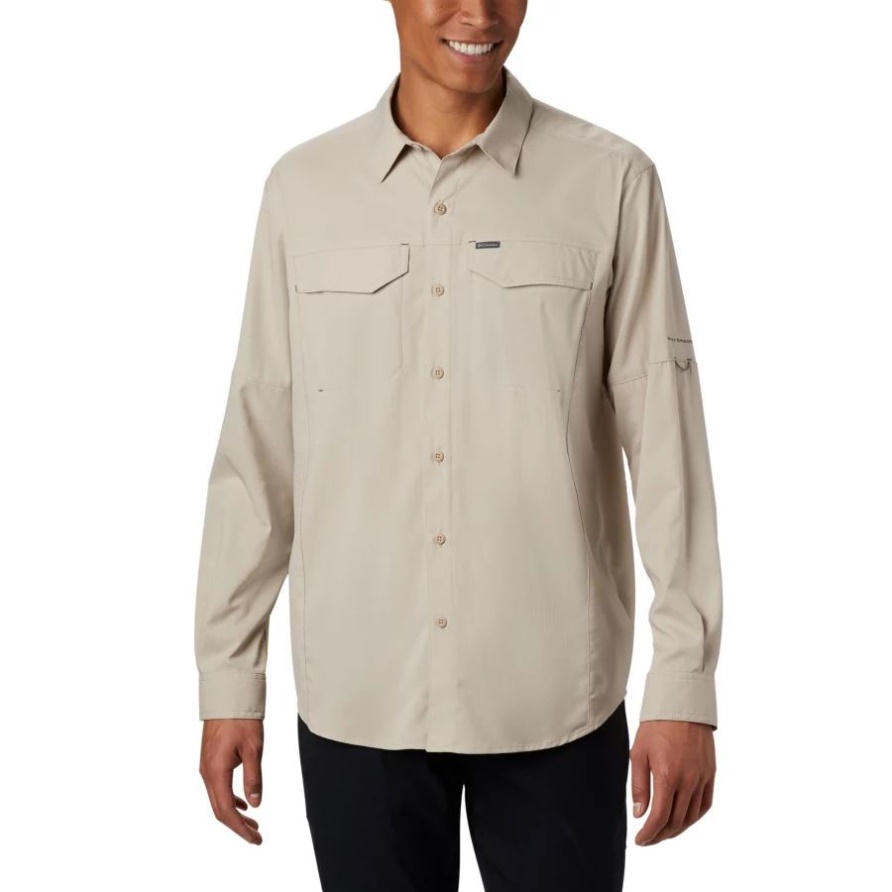 Columbia Silver Ridge Lite Langarmshirt Für Herren Fossil