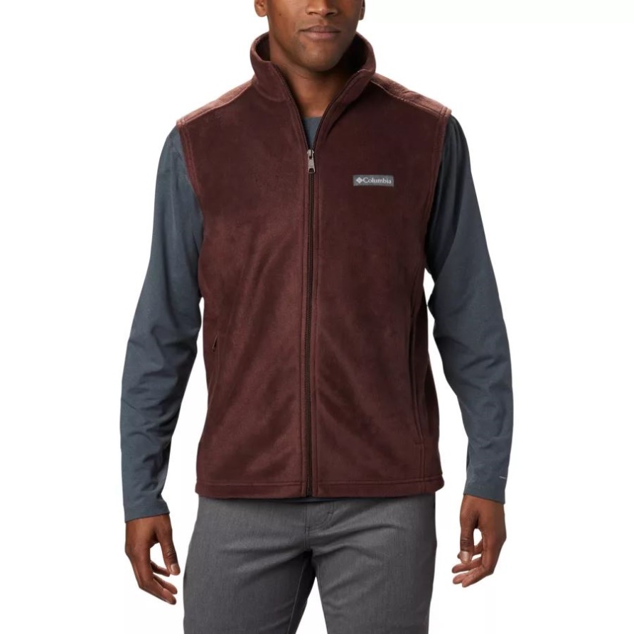 Columbia Steens Mountain Fleece Weste Für Herren Red Lodge