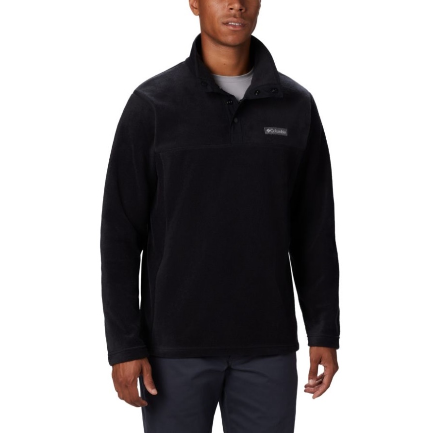 Columbia Herren Steens Mountain Halbdruck-fleecepullover Groß Schwarz