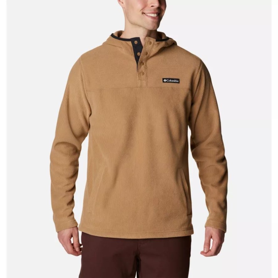 Columbia Herren Steens Mountain Neuheit Half Snap Fleece Hoodie Delta