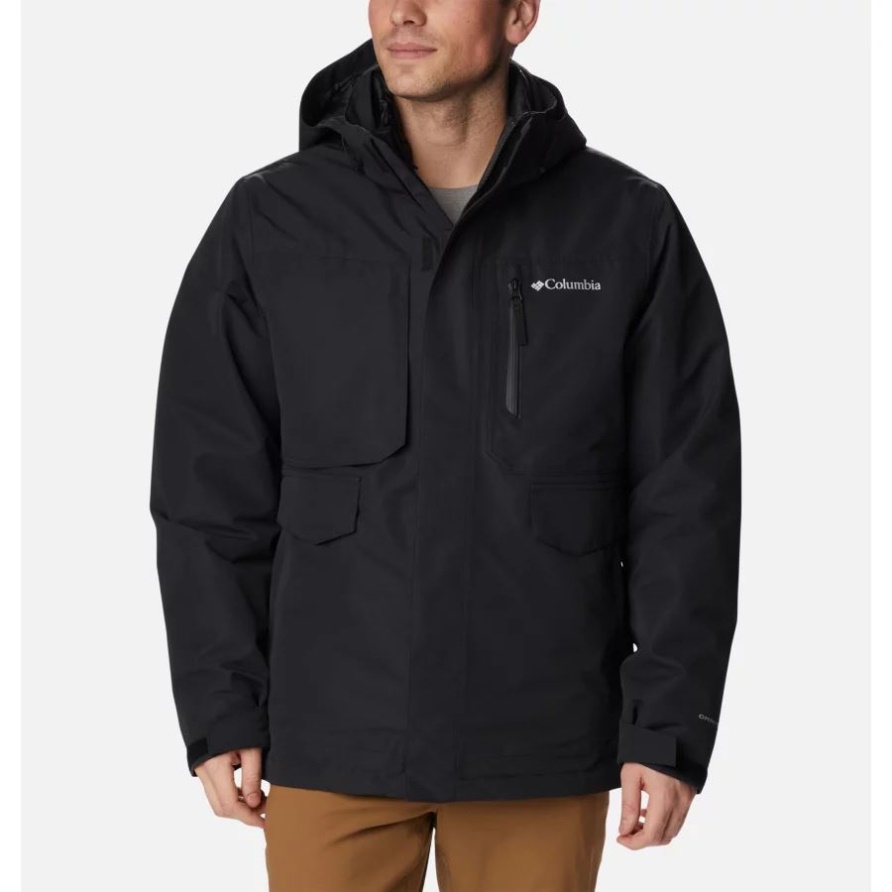 Columbia Street Trekker Interchange Jacke Für Herren Schwarz