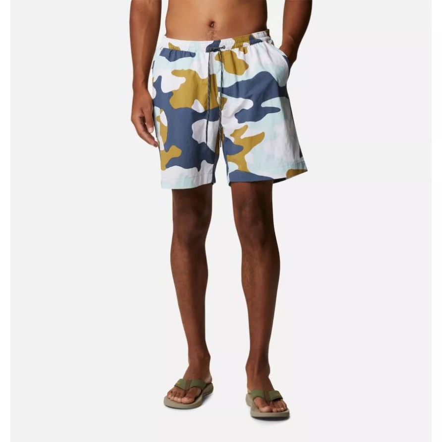 Columbia Sommertrockene Boardshorts Für Herren Savoury Mod Camo