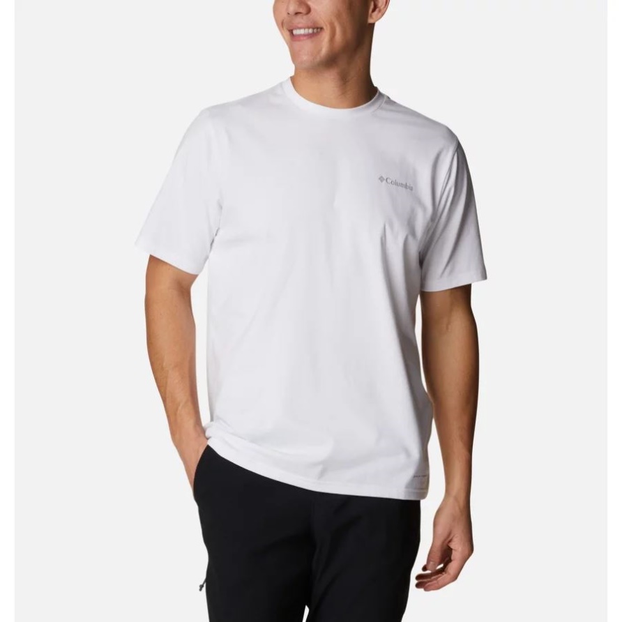 Columbia Sun Trek Technisches T-shirt Für Herren Weiß