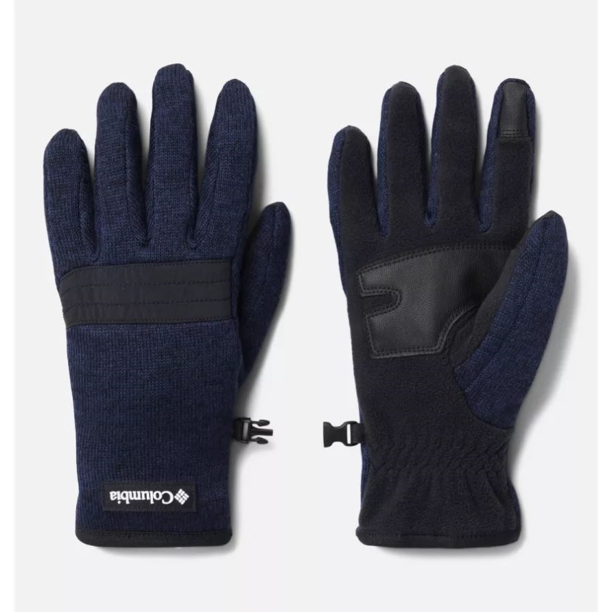 Columbia Herren Pullover Wetter Fleece Handschuhe Collegiate Navy Meliert