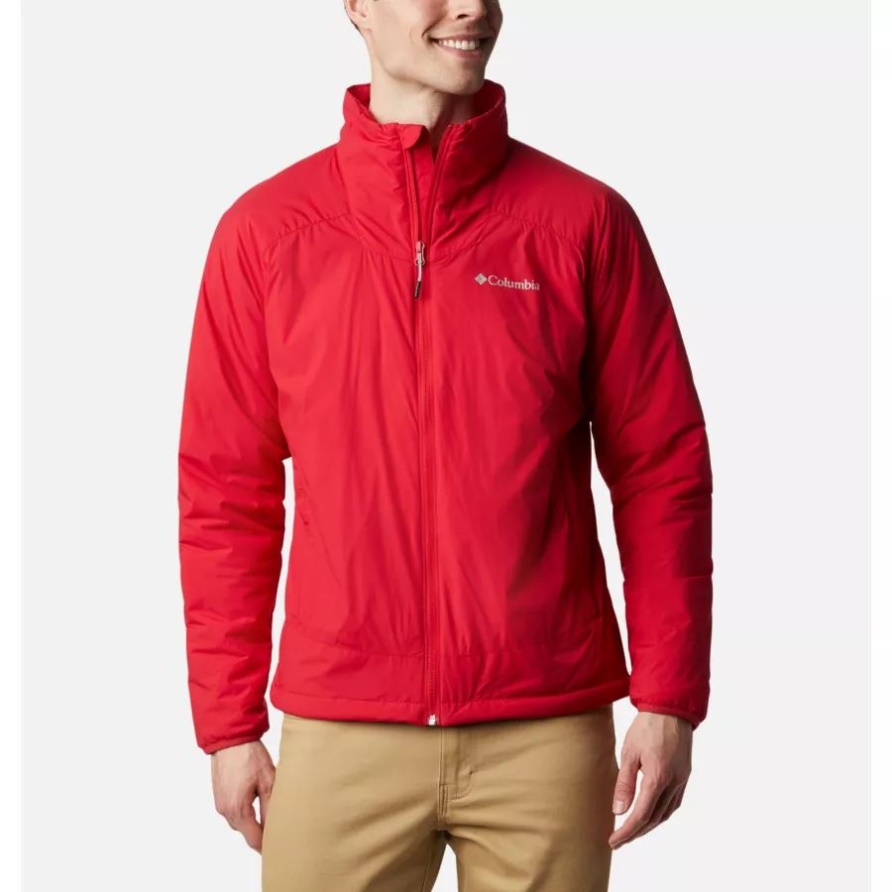 Columbia Herren Tandem Trail Jacke Mountain Red
