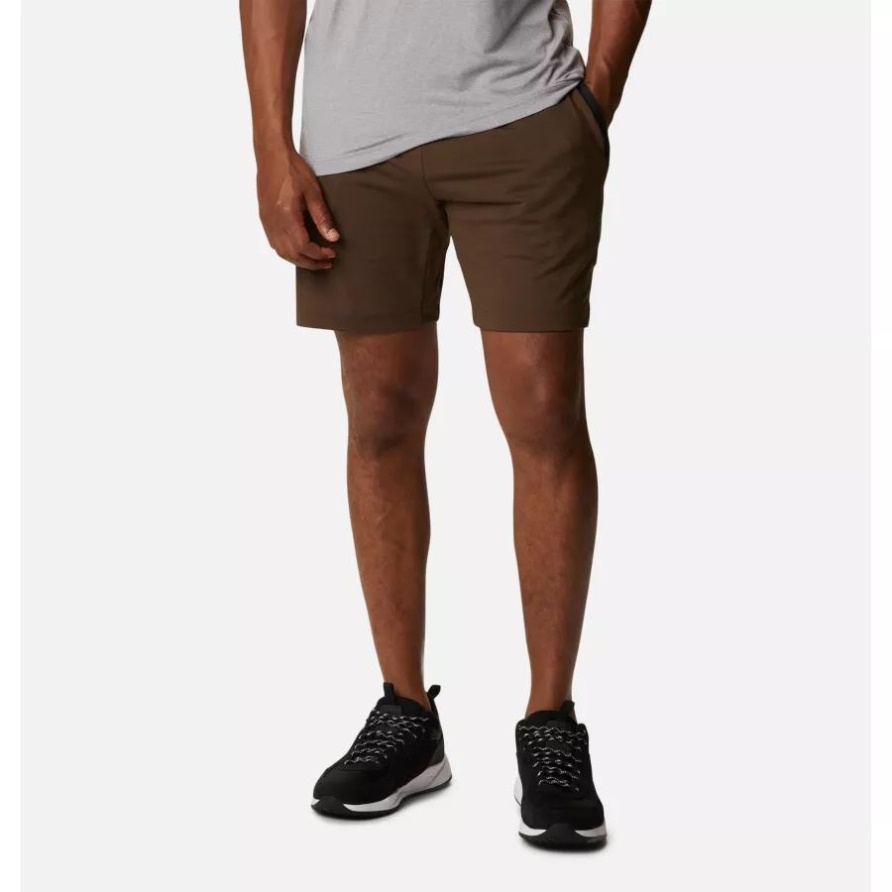 Columbia Tech Trail Strickshorts Für Herren, Olivgrün