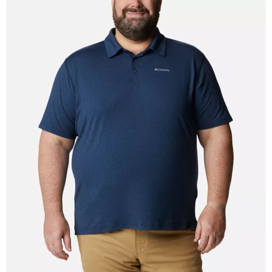 Columbia Tech Trail Polo Für Herren Groß Collegiate Navy