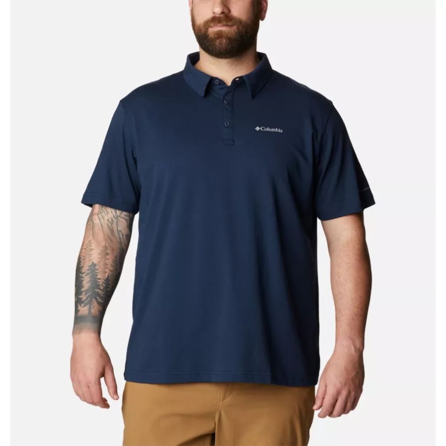 Columbia Thistletown Hills Poloshirt Für Herren, Groß, Collegiate Navy Heather