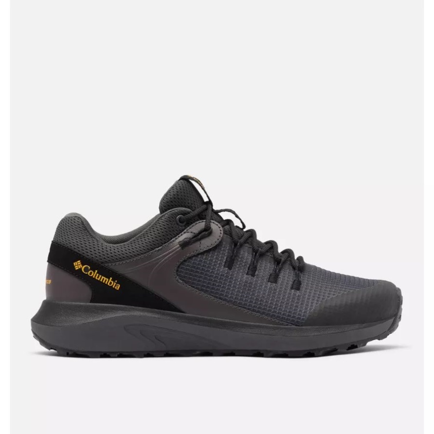 Columbia Trailstorm Wasserdichter Herrenschuh Dunkelgrau/hellgold