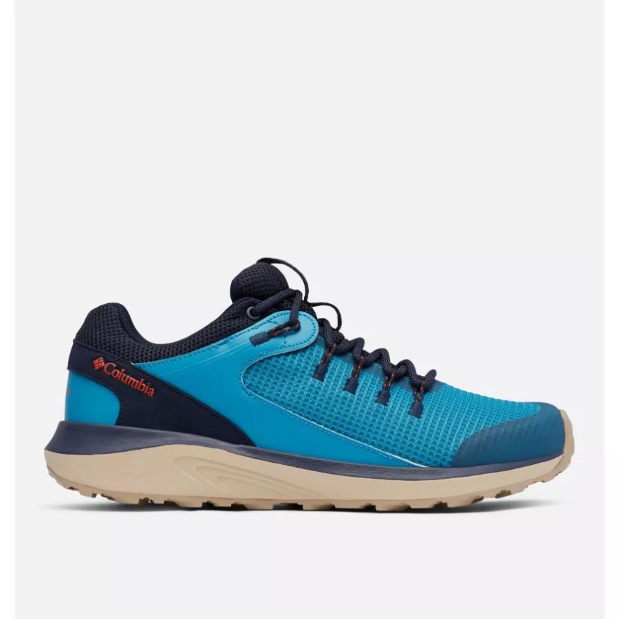 Columbia Trailstorm Wasserdichter Wanderschuh Für Herren Deep Marine/Bold Orange