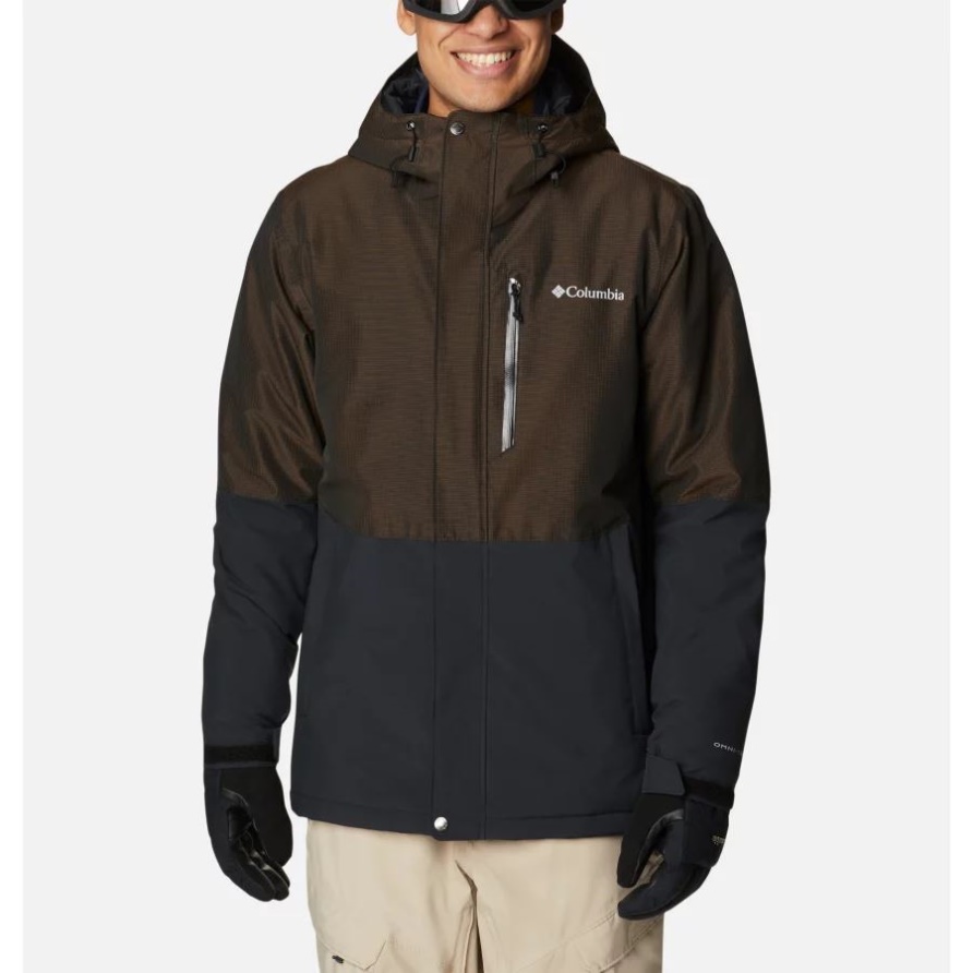 Columbia Winter District Skijacke Herren Schwarz/Schwarz Ripstop