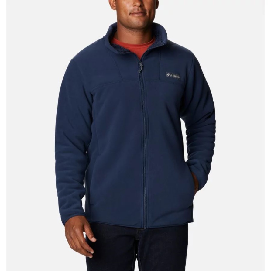 Columbia Herren Winterpass Sherpa-fleecejacke Collegiate Navy