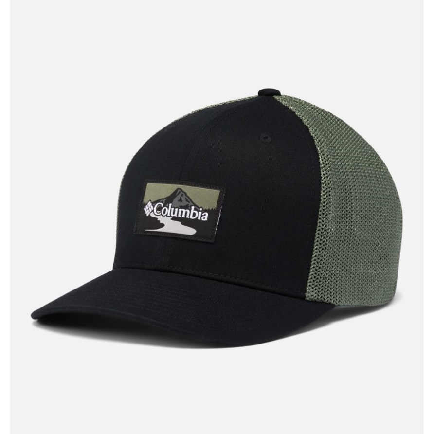 Columbia Netzkappe Columbia Black/stone Green Peak2river