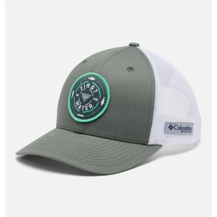 Columbia Metal/freshwater Fotw Patch Pfg Patch Mesh Snapback Hohe Krone