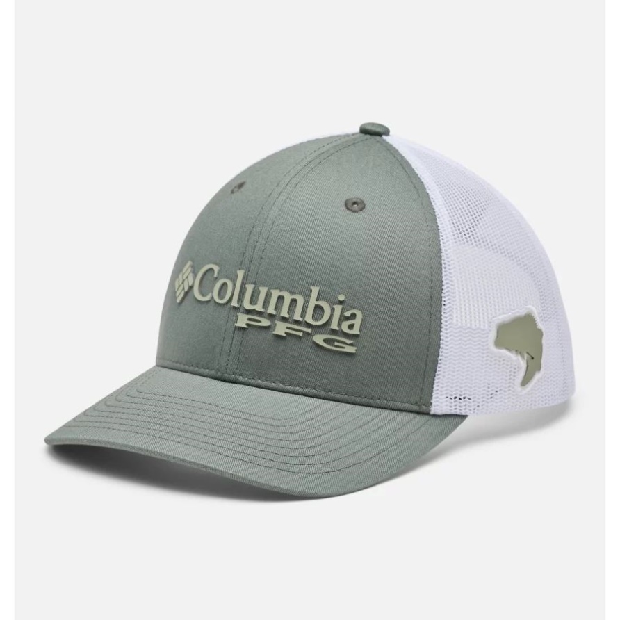 Columbia Metall/safari Pfg Logo Mesh Snapback Mittlere Krone