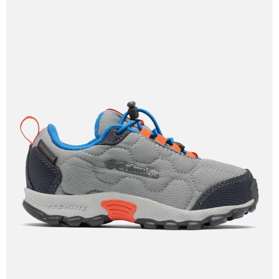 Columbia Monument/Bright Indigo Firecamp Sledder 3 Wasserdichter Schuh Für Kinder