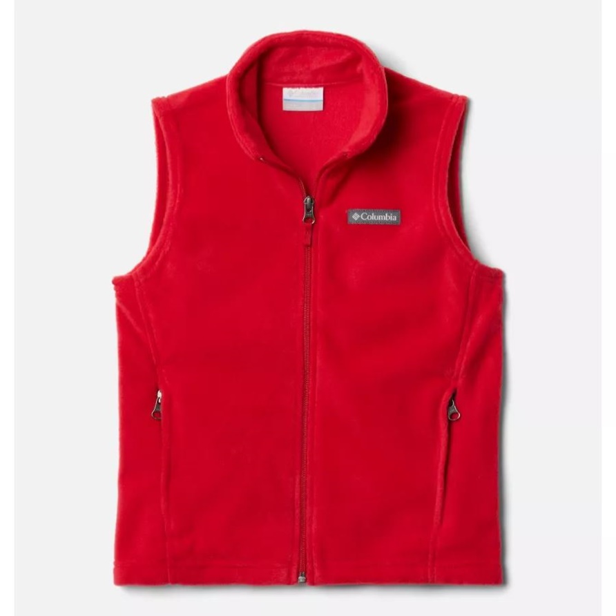 Columbia Mountain Red Steens Mountain Fleeceweste Für Jungen