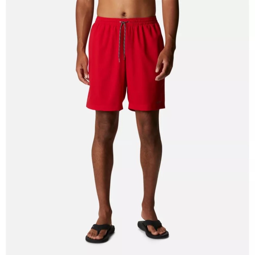 Columbia Mountain Red Summertide Stretch-Shorts Für Herren