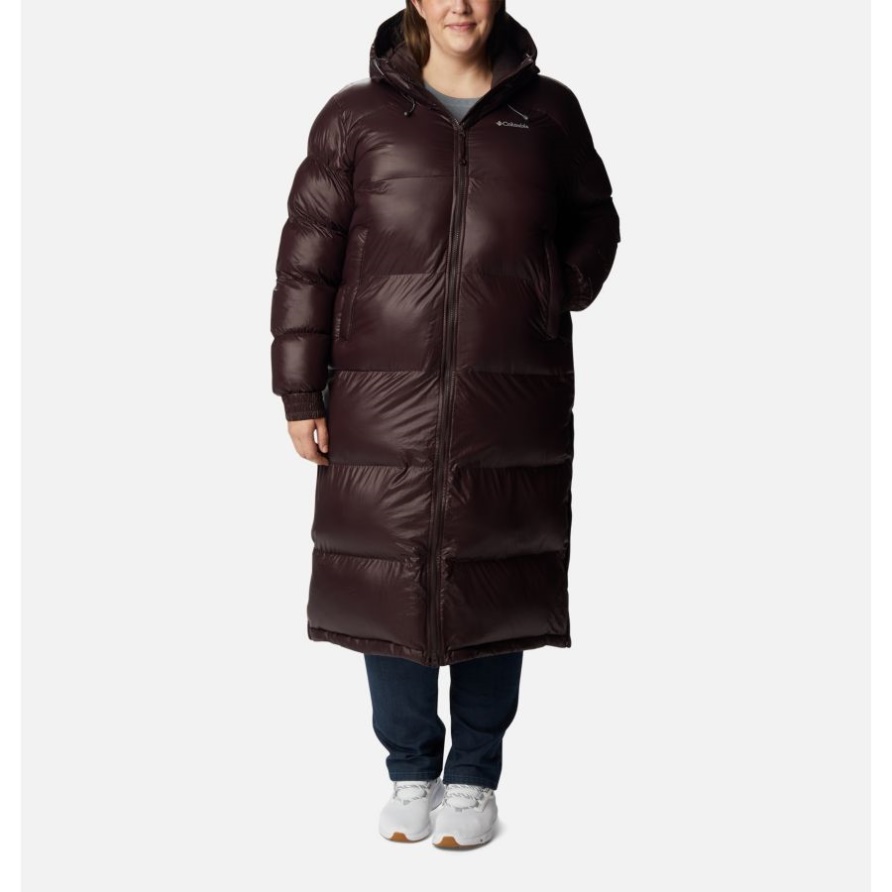 Columbia New Cinder Lange Pike Lake Damenjacke Plus Größe