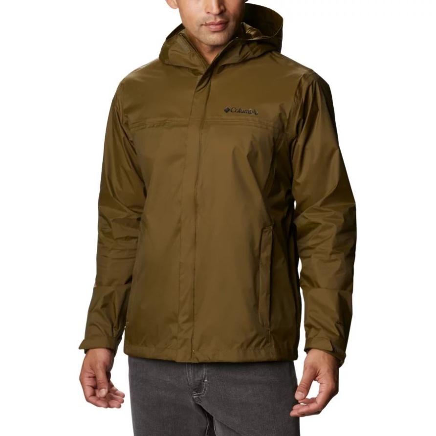 Columbia New Olive Wasserdichte Ii Regenjacke Für Herren Groß