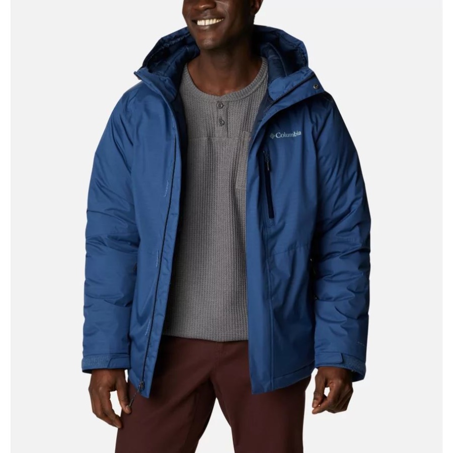 Columbia Night Tide Herren Oak Harbor Isolierte Wasserdichte Jacke