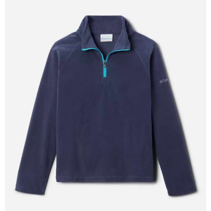 Columbia Nächtliche Gletscherfleece-Jacke Mit Halbem Reißverschluss Für Mädchen