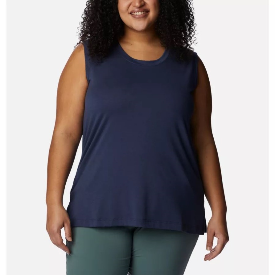 Columbia Nächtliches Damen-Tanktop Für Grenzenlose Schönheit In Übergröße