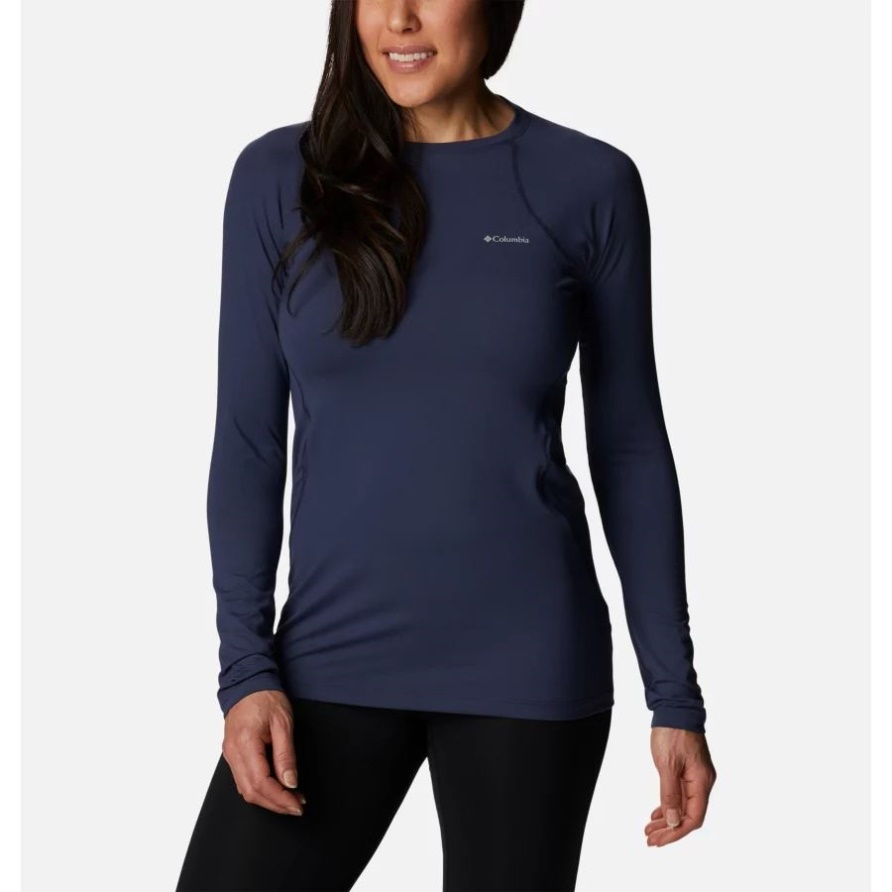 Columbia Nächtliche Omni-Heat-Baselayer-Crew Für Damen Mit Mittlerem Gewicht