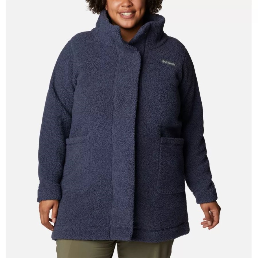 Columbia Nächtliche Panorama-Langjacke Für Damen In Übergröße