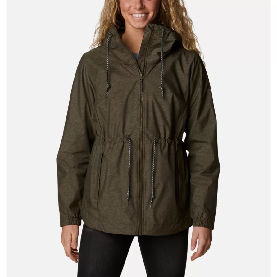 Columbia Olivgrüne Lillian Ridge Shelljacke Für Damen