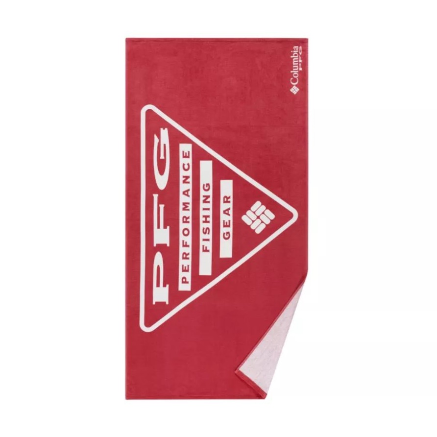 Columbia Pfg Strandtuch Sonnenuntergang Rot