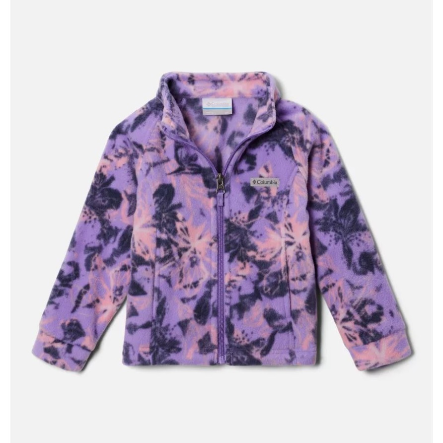 Columbia Paisley Lila Aurelian Mädchen Kleinkind Benton Springs Ii Bedruckte Fleecejacke