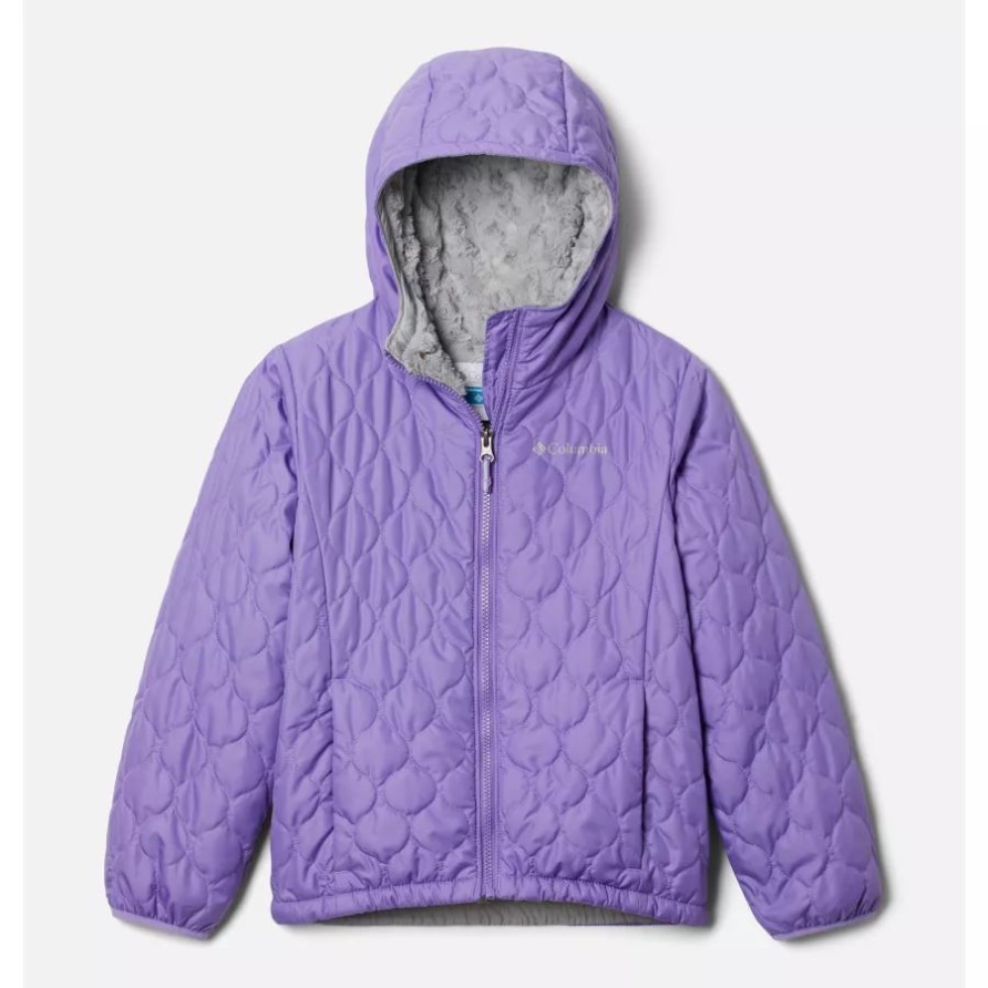 Columbia Paisley Purple Mädchen Bella Plüschjacke