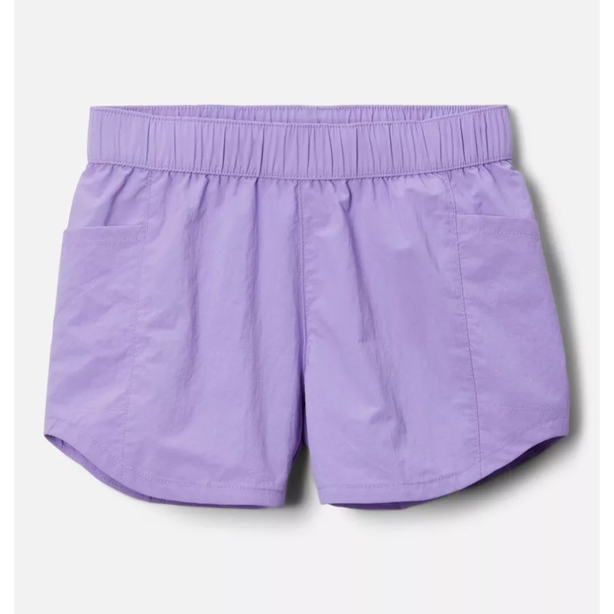 Columbia Fork Stream Shorts Für Mädchen Mit Paisley-Muster In Lila