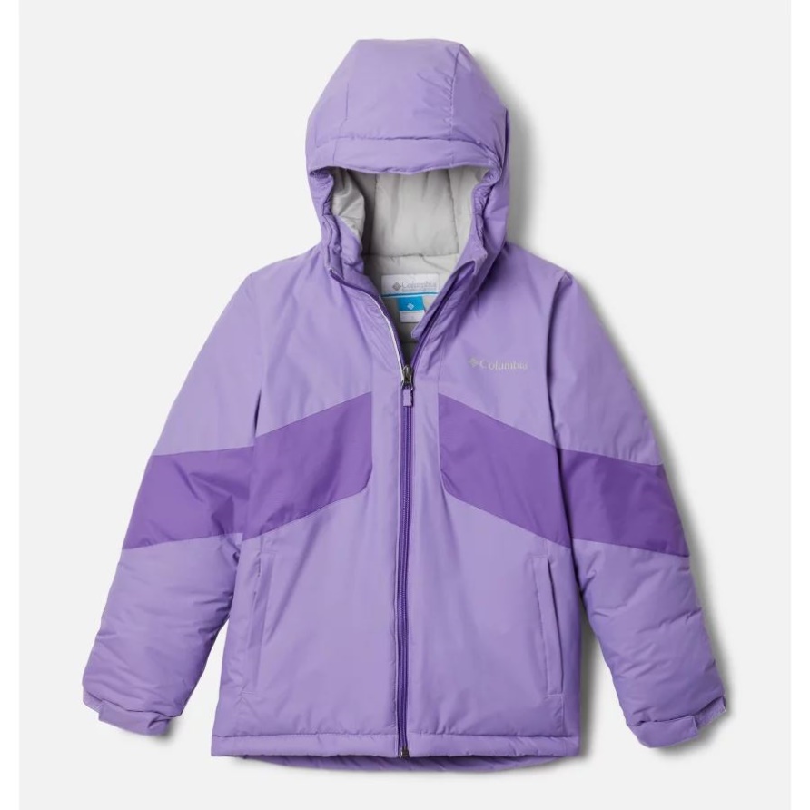 Columbia Paisley Purple/Grape Gum Mädchenjacke Horizon Ride II