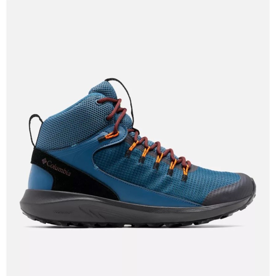 Columbia Trailstorm Mid Wasserdichter Wanderschuh Für Herren In Petrolblau/Schwarz