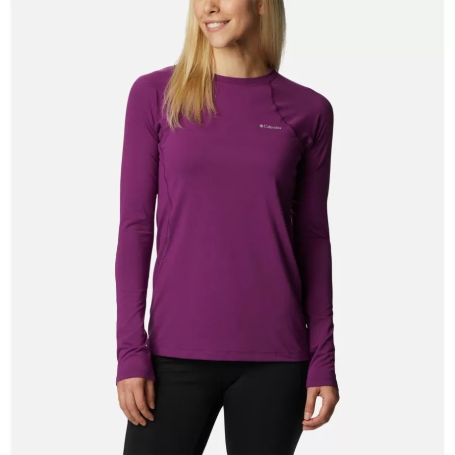 Columbia Plum Midweight Baselayer Crew Für Damen