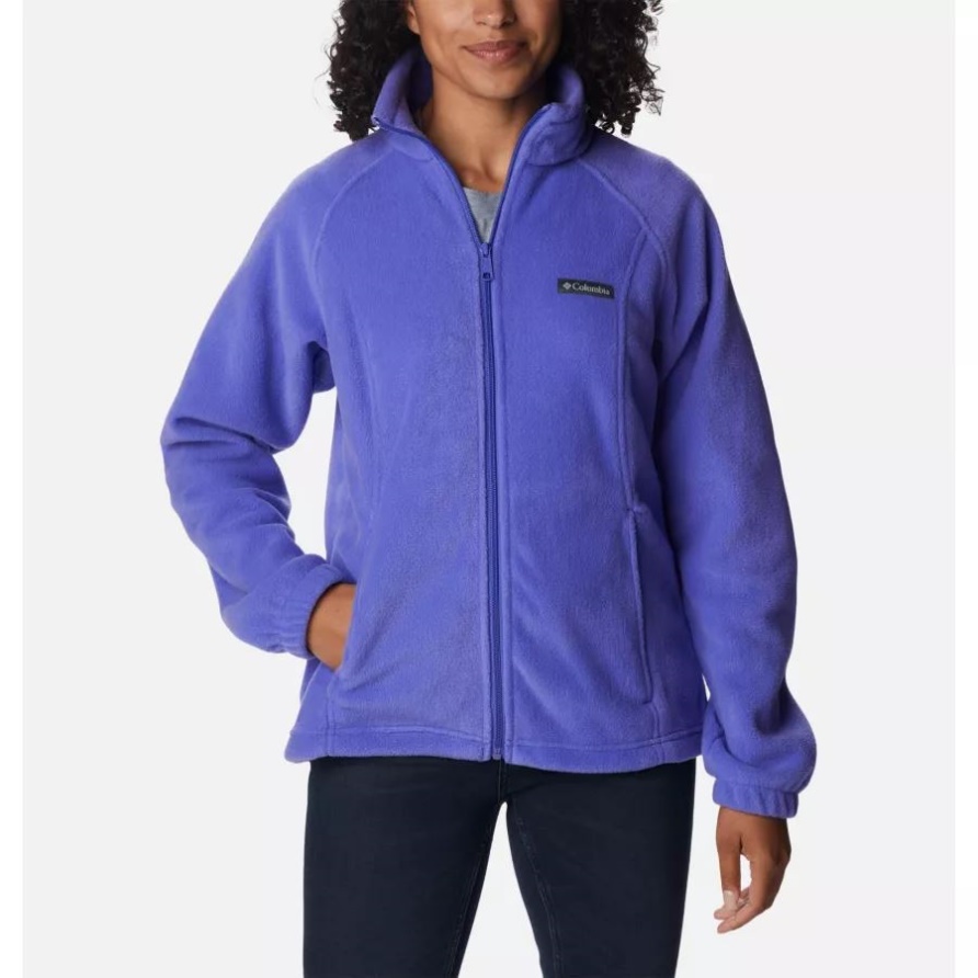 Columbia Purple Lotus Benton Springs Fleecejacke Mit Durchgehendem Reißverschluss Für Damen