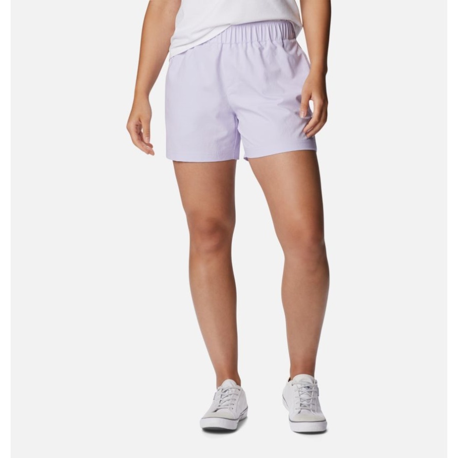 Columbia Purple Tint Women's Anytime Lite Shorts